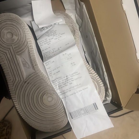 NIKE AIR FORCE 1 MID “BLACK PYTHON” Size 7Y, equivalent to Women’s size 9 - Picture 6 of 8